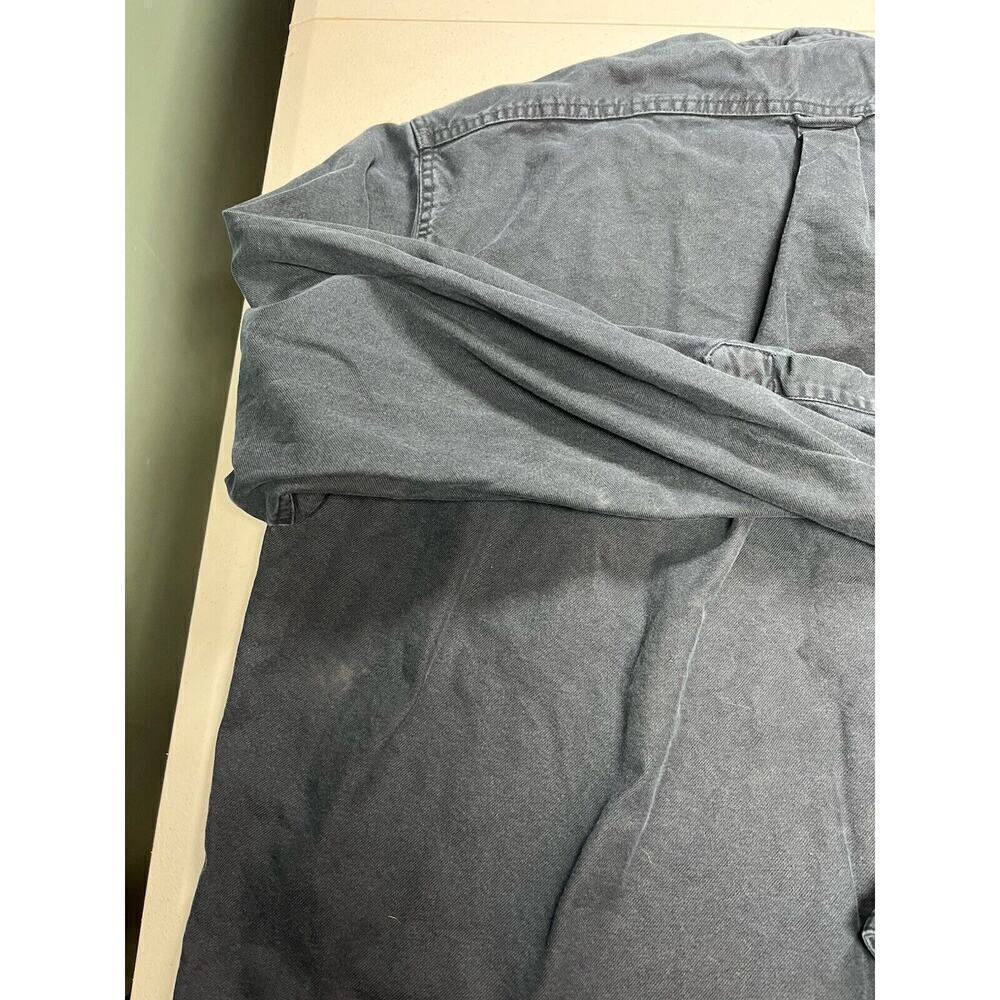 Vintage CC Filson Blue Cotton Button Down Double Pocket Shirt XL Xlong - Picture 8 of 8